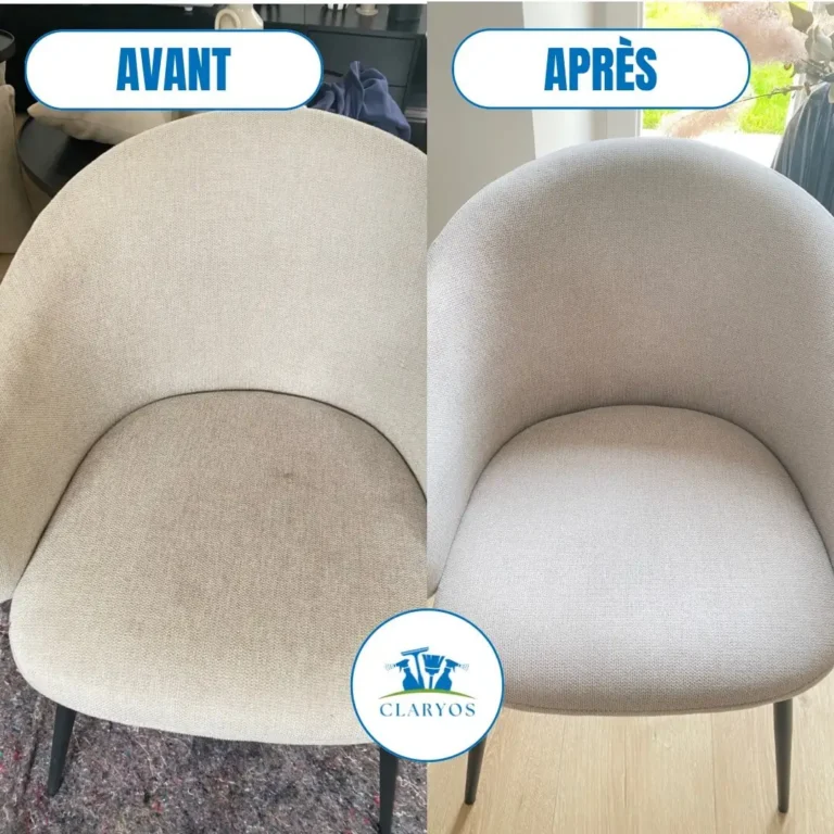 chaise sans tâches